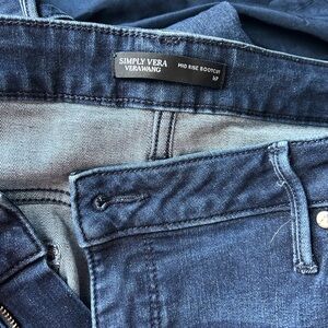 Simply Vera Vera Wang Dark Blue Jeans size 16P